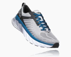 Hoka One One Men's Arahi 3 Walking Shoes Blue/Dark Grey - AU WKIL